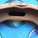 Saboti  BPW original 200x50 set 09.801.03.79.0 0980103790 840132 cod sabot 0509004080 frana S2005-7 R ASK