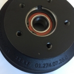 TAMBUR BPW 2005-7  CU RULMENT 34/64x37, DIVIZARE 5x112, 2005-7 RASK, 0543484160 0127407260